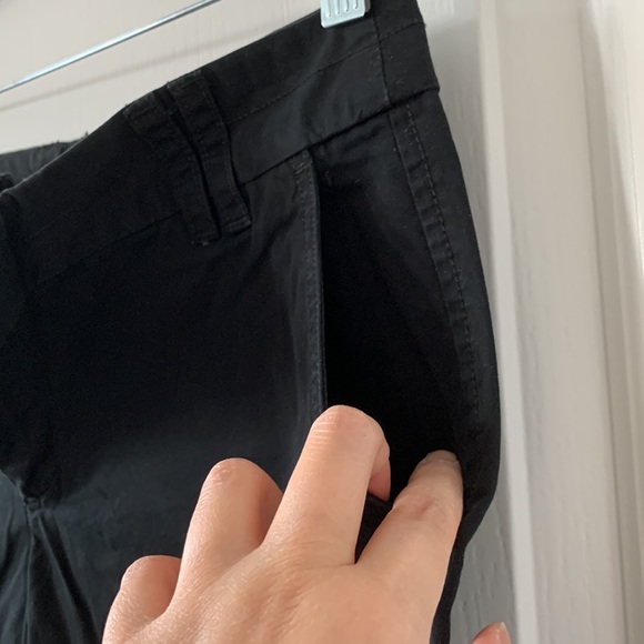 LOFT Black 100% Cotton 5” Inseam Shorts Size 8P New With Tag - Picture 8 of 14